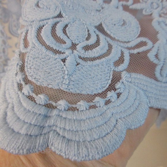 Girls size 2T Blue Lace lined sleeveless dress from Pippa & Julie - Picture 3 of 12